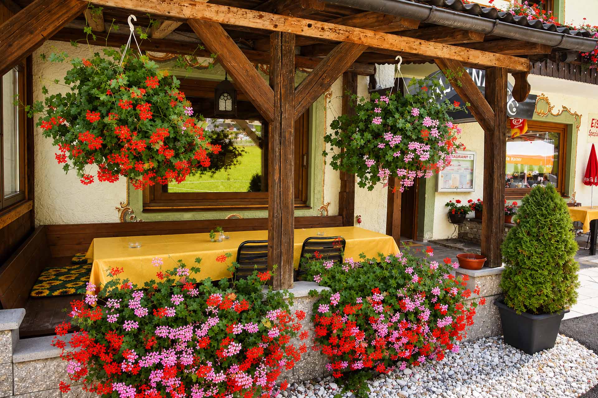 Gastgarten im Gschnitztal